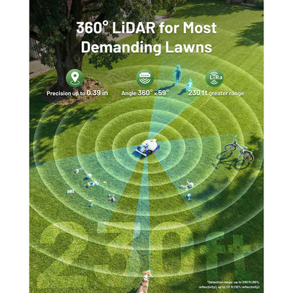 Mammotion LUBA 3 AWD 5000 Robot Lawn Mower – Smart All-Wheel Drive Robotic Grass Cutter