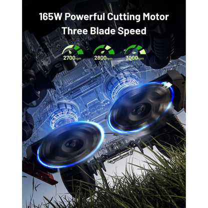 Mammotion LUBA 3 AWD 5000 Robot Lawn Mower – Smart All-Wheel Drive Robotic Grass Cutter