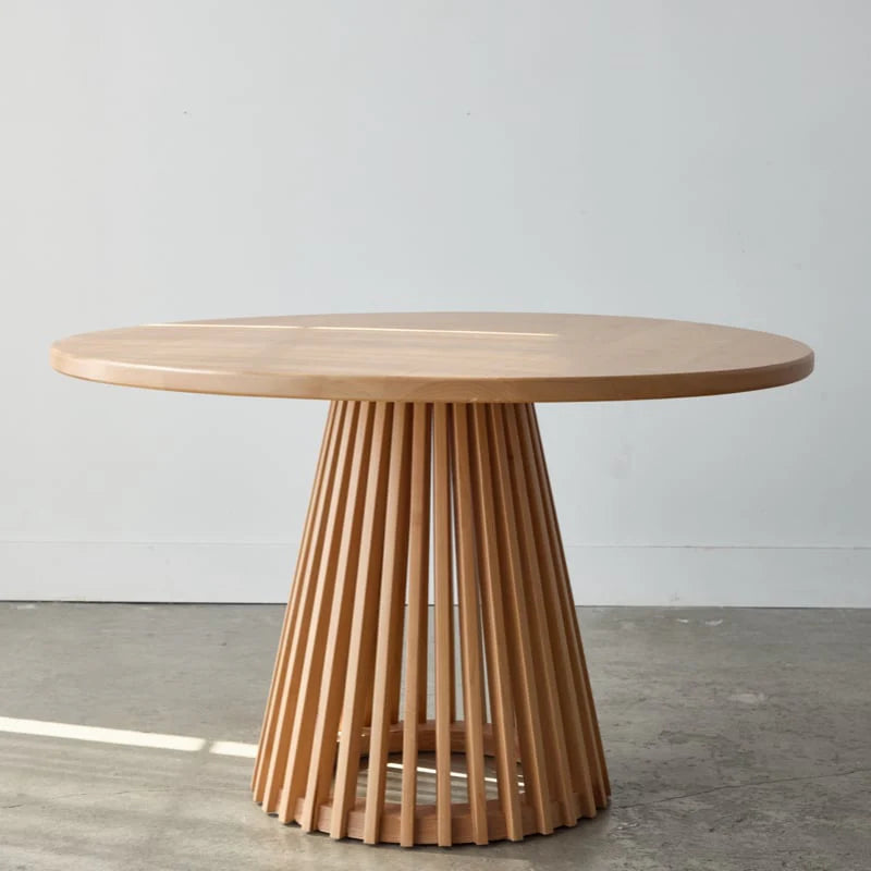 Zero Waste Round Table – Sustainable Eco-Friendly Dining Table