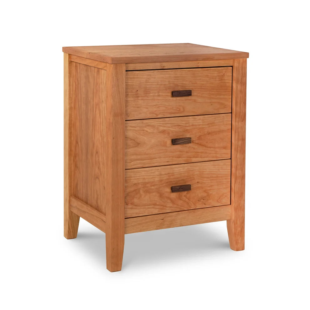 Andover Modern 3-Drawer Nightstand | Contemporary Bedside Table