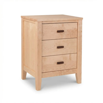 Andover Modern 3-Drawer Nightstand | Contemporary Bedside Table