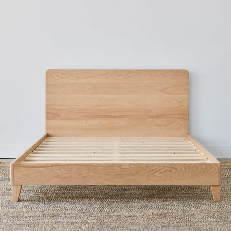 City Bed Frame | Essential Solid Wood Platform Bed