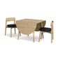 Baton Drop-Leaf Dining Table | Space-Saving Modern Dining Table