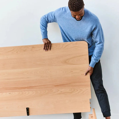 City Bed Frame | Essential Solid Wood Platform Bed
