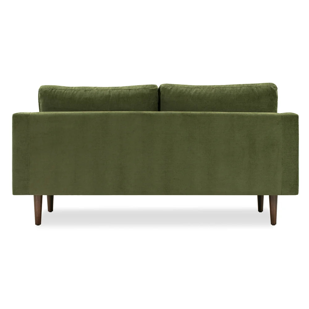 Napa 72" Velvet Apartment Sofa – Modern Compact Upholstered Sofa with Plush Seating