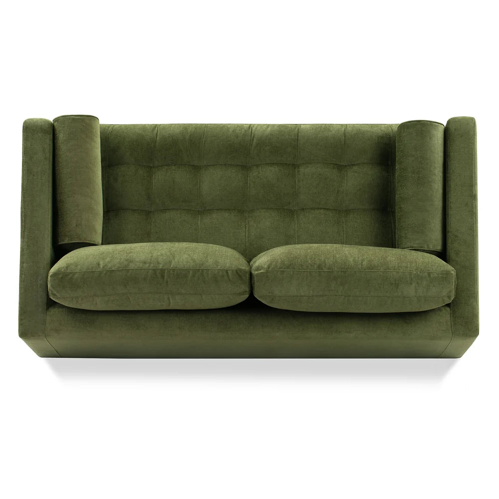 Napa 72" Velvet Apartment Sofa – Modern Compact Upholstered Sofa with Plush Seating