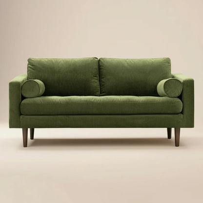 Napa 72" Velvet Apartment Sofa – Modern Compact Upholstered Sofa with Plush Seating