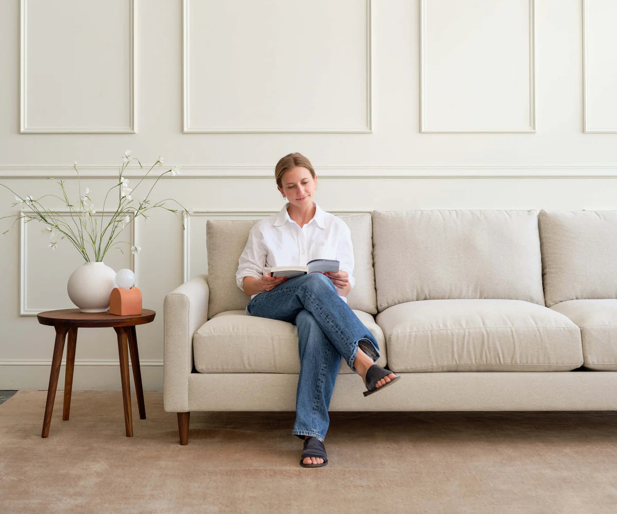 Lala Sofa in Natural Latex – Sustainable Luxury Seating for Modern Homes