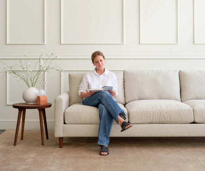 Lala Sofa in Natural Latex – Sustainable Luxury Seating for Modern Homes
