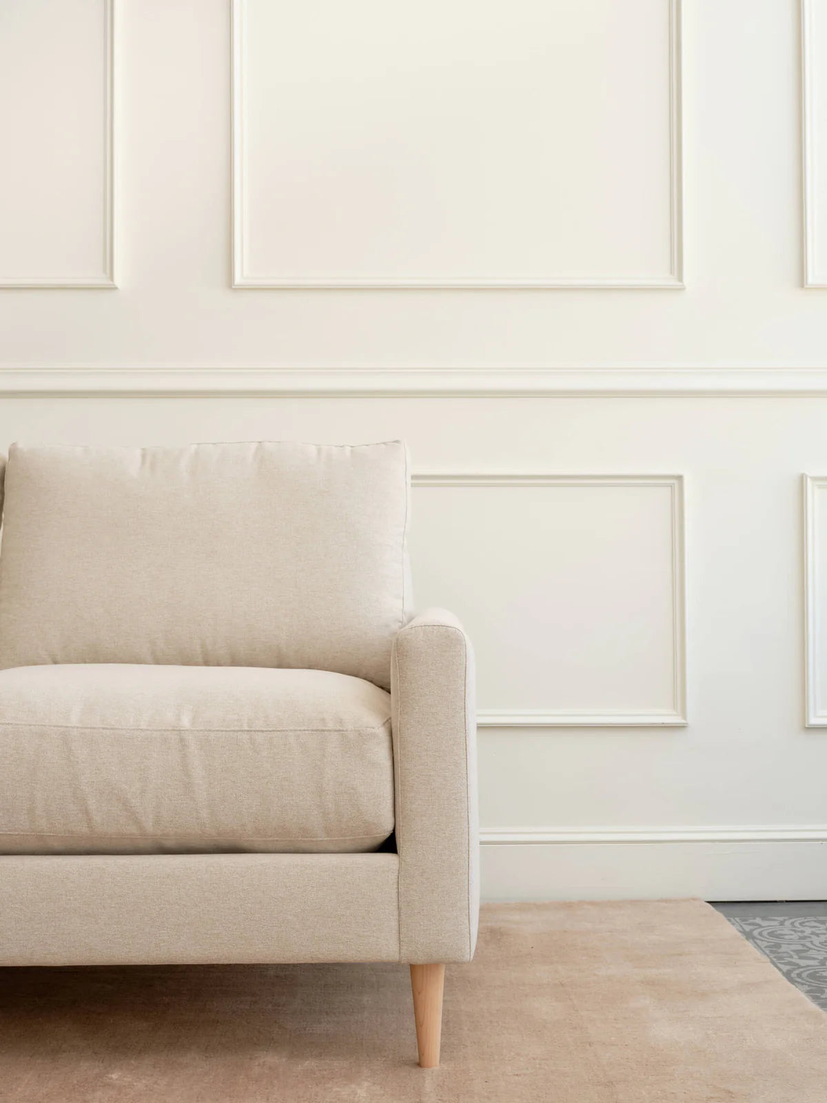 Lala Sofa in Natural Latex – Sustainable Luxury Seating for Modern Homes