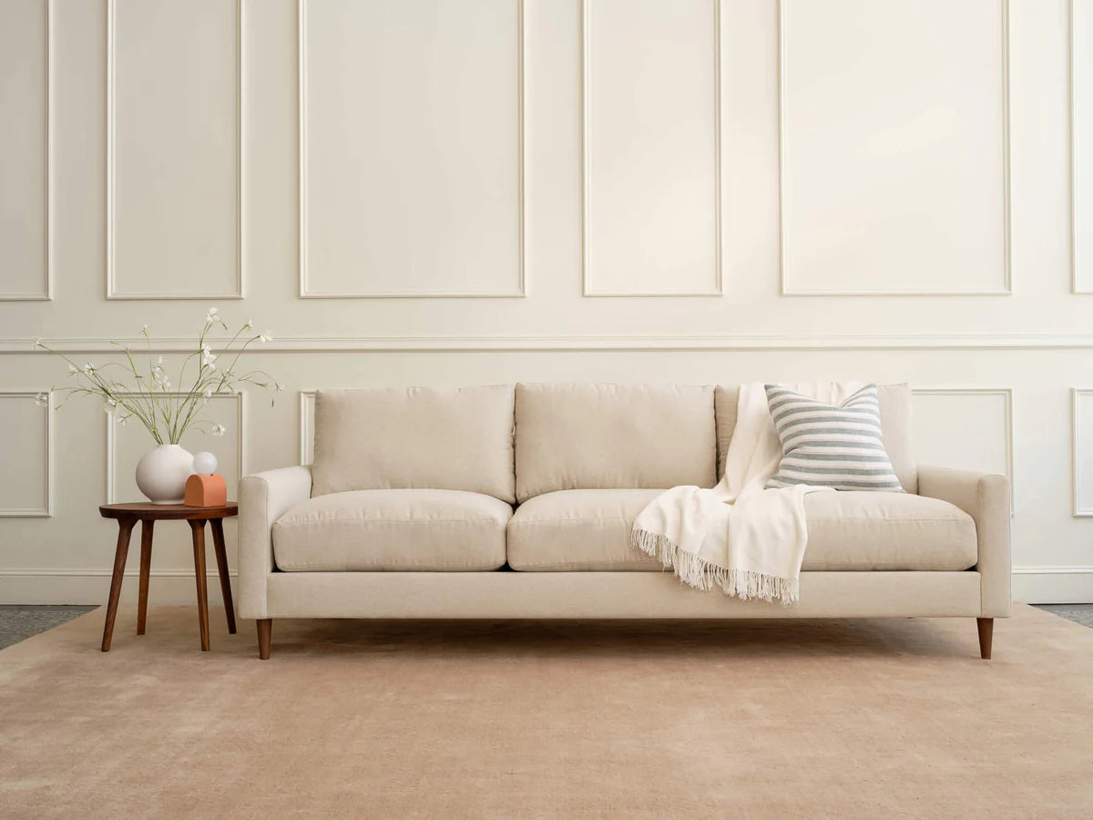 Lala Sofa in Natural Latex – Sustainable Luxury Seating for Modern Homes