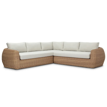 Corto 114.5" Corner Sectional Sofa – Modern Modular Lounge Seating