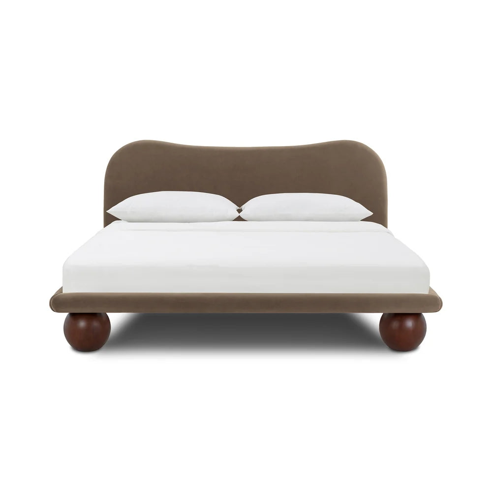 Orbit Bed – Modern Upholstered Platform Bed with Premium Frame for Luxury Bedrooms