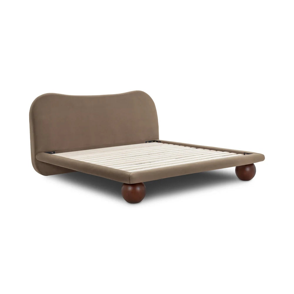 Orbit Bed – Modern Upholstered Platform Bed with Premium Frame for Luxury Bedrooms