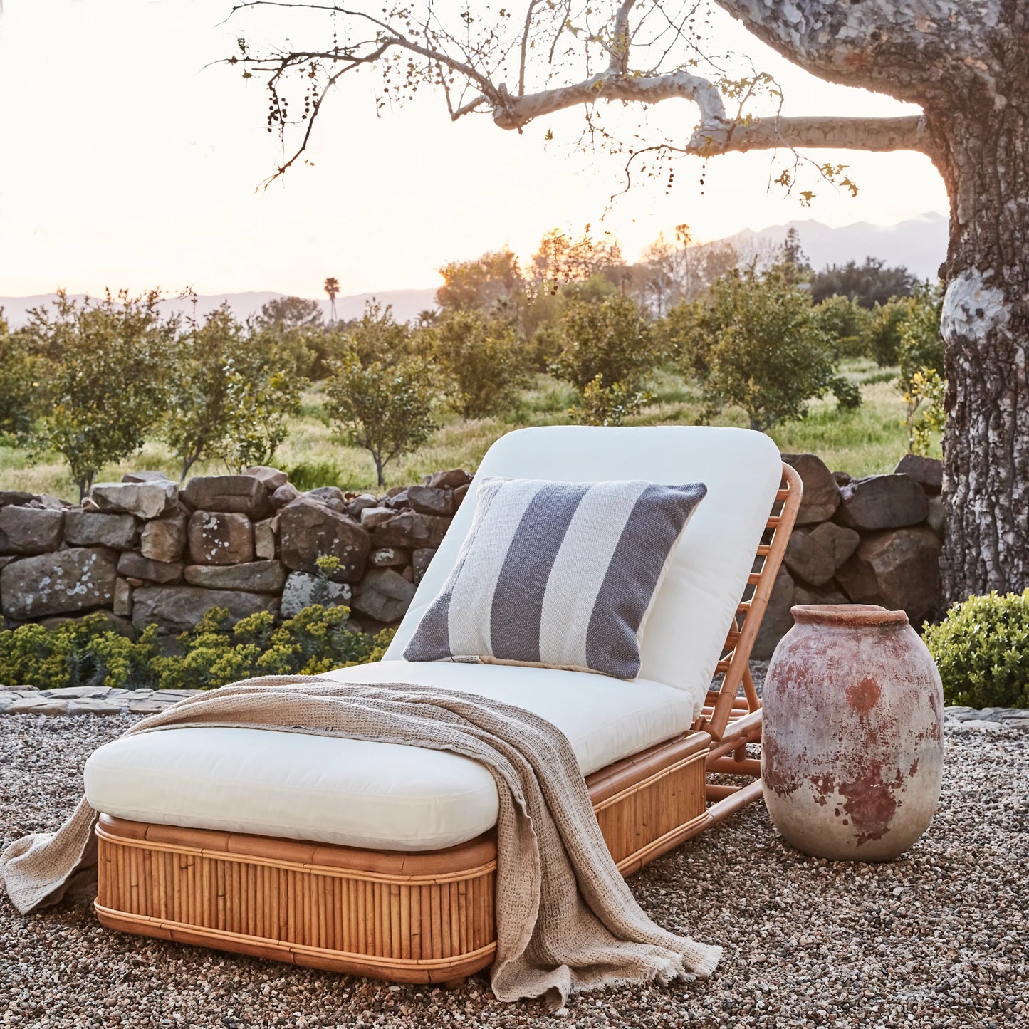Natura Outdoor Sun Lounger | Luxury Patio & Poolside Chaise Lounge