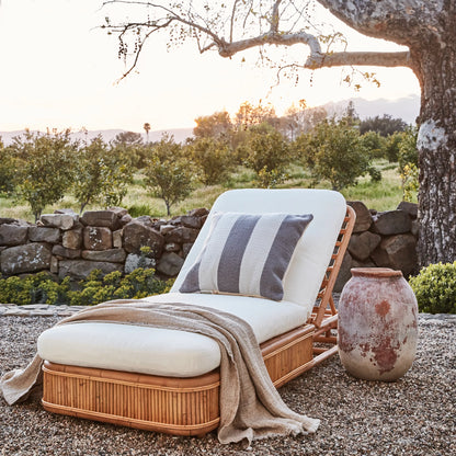 Natura Outdoor Sun Lounger | Luxury Patio & Poolside Chaise Lounge