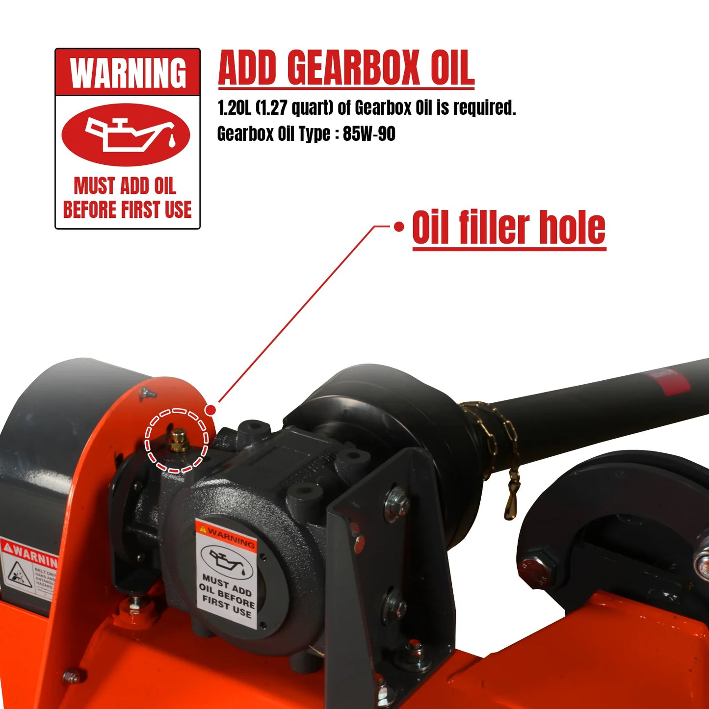 65 Standard 3 Point Offset Flail Ditch Bank Mower, 30-60HP, VAM65