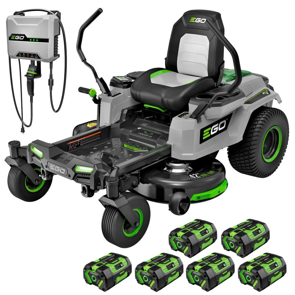 EGO Z6 42-Inch Zero Turn Riding Mower Kit with Battery & Charger