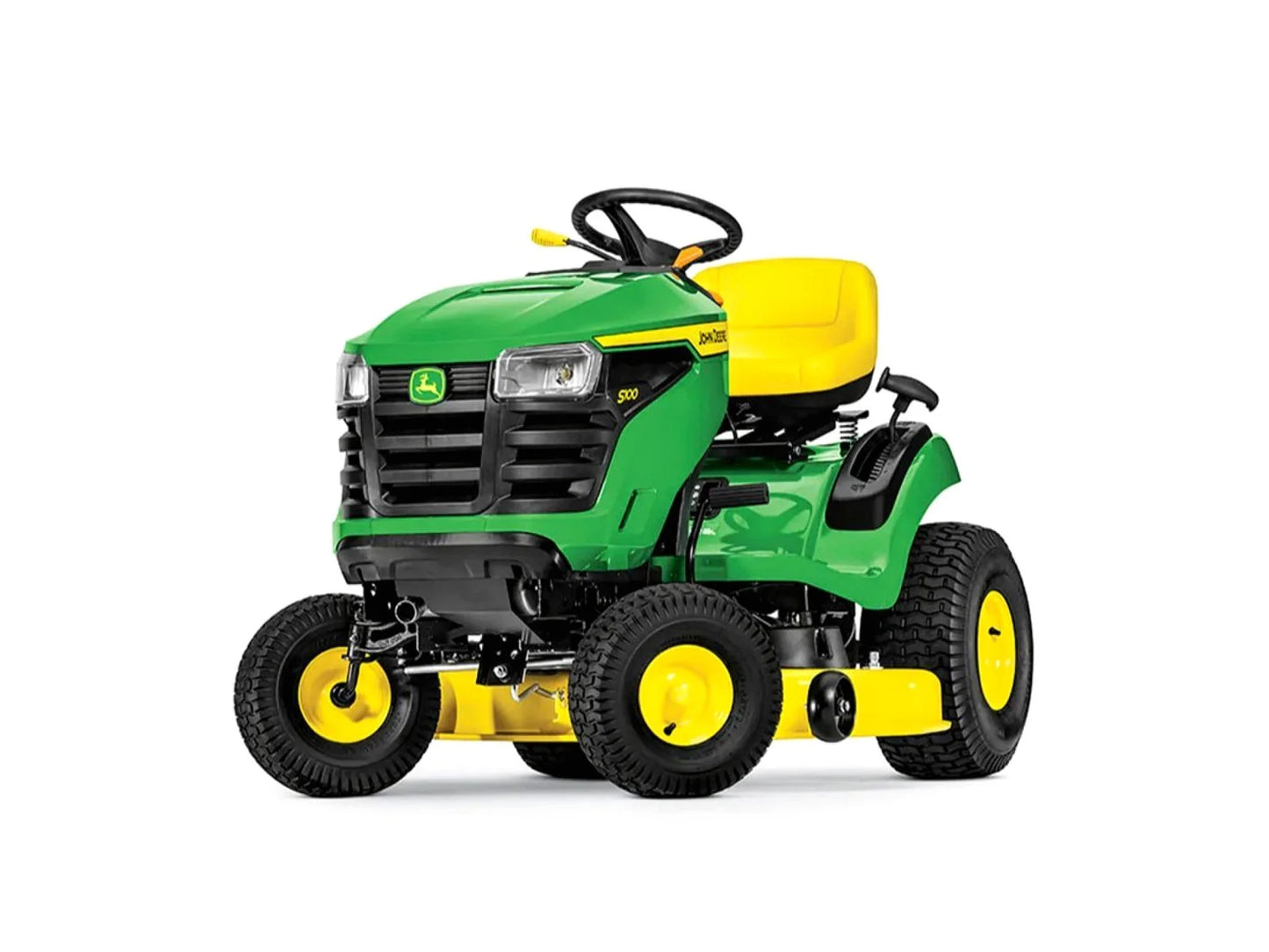 John Deere S100 42-in 17.5 -HP Single cylinder Gas Lawn tractor