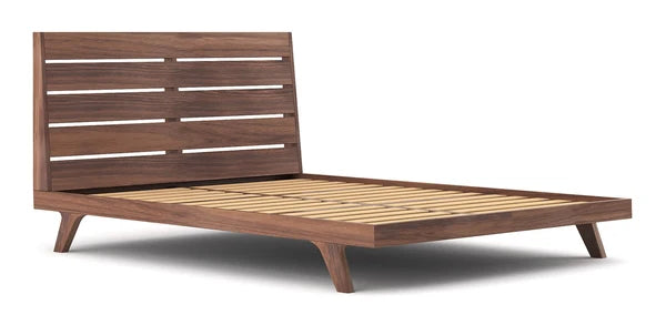 Palder Bed | Modern Luxury Upholstered Platform Bed Frame with Premium Finish