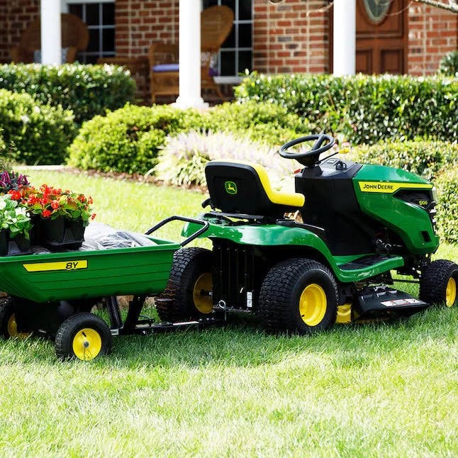 John Deere S100 42-in 17.5 -HP Single cylinder Gas Lawn tractor