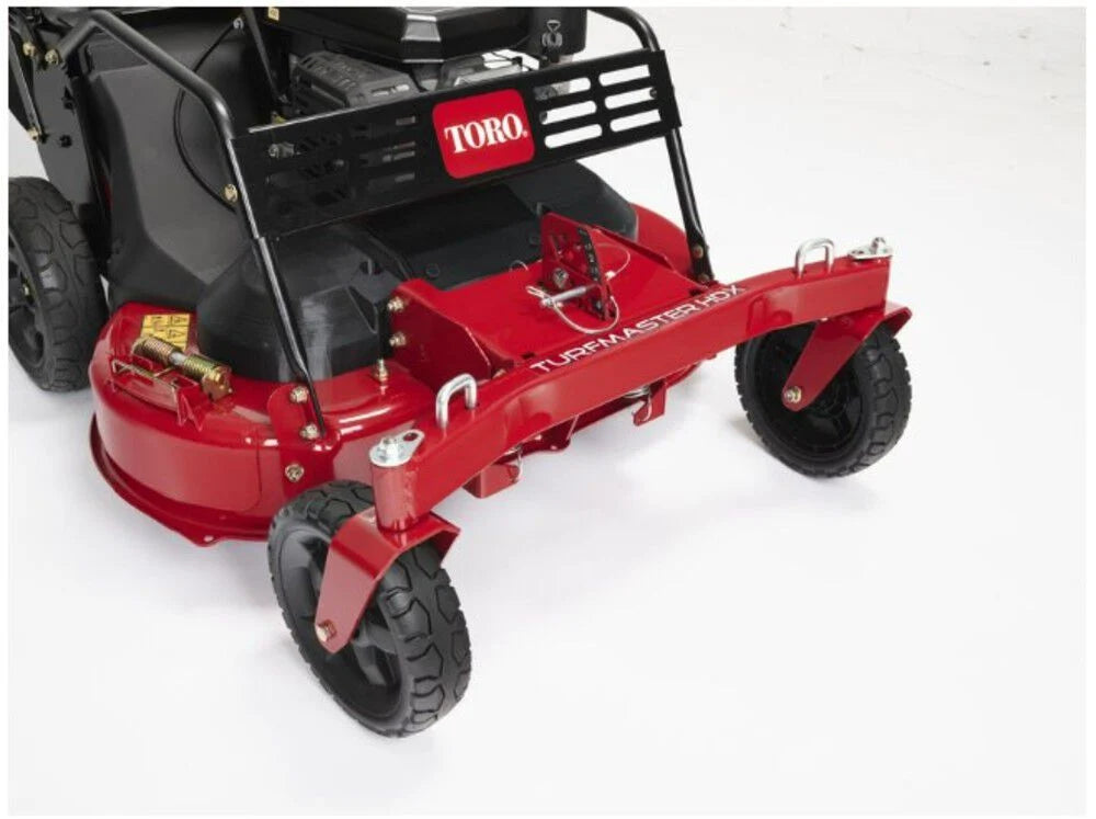 Toro 30 Inch TurfMaster HDX Self-Propelled Lawn Mower with Casters