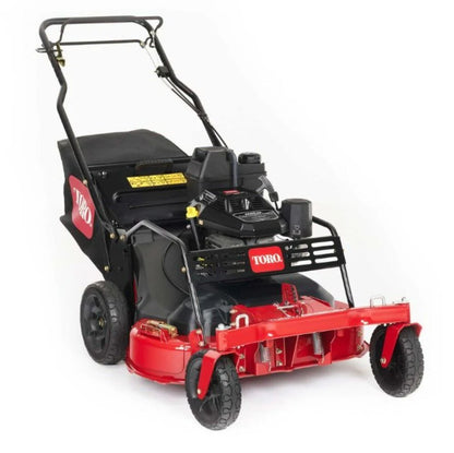 Toro 30 Inch TurfMaster HDX Self-Propelled Lawn Mower with Casters